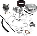 S&S Cycle Super E Carburettor With Manifold Kit For Harley Davidson FLHR 1450 1999-2003 - Chrome