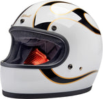 Biltwell Gringo Helmet - Black White