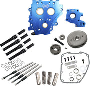S&S Cycle Cam Chest Kit Without Cams For Gear Drive Twin Cam For Harley Davidson FLD 1690 2012-2013 - Black