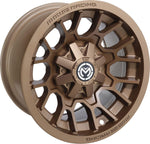 Moose Racing 24X Wheel For Kawasaki KVF650 I 4X4 2006-2013 Rear 12x8" - Bronze