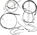 Magnum Shielding Pearl Designer Handlebar Cable Install Kit For Harley Davidson FLHRXS 1868 2021-2024 38 - 43cm (15" - 17") - Black