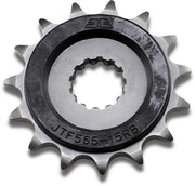 JT Steel Sprocket With Noise Dampener For Moto Morini 6 1/2 Seimmezzo 650 SCR ABS 2022-2024 Front 15T