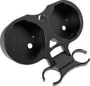 LA Choppers Gauge Mount Double 25.4 mm (1") - Black