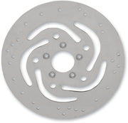 Drag Specialties OEM-Style Brake Disc For Harley Davidson FLHR 1450 2000-2003 Front - Silver