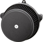 Arlen Ness Big Sucker Stage 1 Air Cleaner Kit with Cover For Harley Davidson FLHX 1923 2024-2026 - Black/Silver/Wrinkle