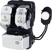 Drag Specialties Can Bus Handlebar Control Module For Harley Davidson FLD 1690 2012-2013 - Chrome