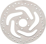 Drag Specialties Stainless Steel Drilled Brake Disc For Harley Davidson FLDE 1750 2018-2020 Front - Ground