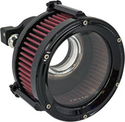 Trask Assault Charge High-Flow Air Cleaner For Harley Davidson XL 1200 C 1996-2020 - Black