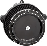 Arlen Ness Big Sucker Stage 1 Air Cleaner Kit with Cover For Harley Davidson FLHX 1923 2024-2026 - Black/Silver