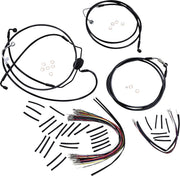 Magnum Shielding XR Handlebar Cable Install Kit For Harley Davidson FLTRSE3 1800 2009 30.5 - 35.5cm (12" - 14") - Black
