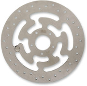 Drag Specialties OEM-Style Brake Disc For Harley Davidson FLHR 1584 2008 Front Left - Silver
