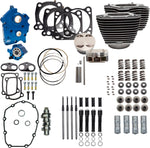 S&S Cycle 124" Power Package For Harley Davidson FLHFB 1868 ABS 2023 - Black/Highlighted Fins