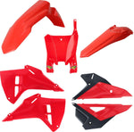 Cycra Plastics Kit For Honda CRF250R 2025-2026 - Black/Red