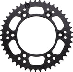 Moose Racing Aluminium Sprocket For Honda CRF230 L 2008-2009 Rear Black/Powder-Coated 45T - Black