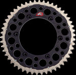 Renthal Twinring Sprocket For Yamaha WRF250 2001-2024 Rear 50T - Black