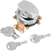 Drag Specialties Ignition Switch For Dash For Harley Davidson FL 1200 1973-1977 - Chrome