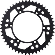 Moose Racing Aluminium Sprocket For Kawasaki KDX175 1980-1982 Rear Black 48T - Black