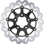 Galfer Brake Disc For Harley Davidson FLHR 1340 1994-1998 Front - Black/Silver