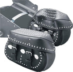 Pro-One "Bag Bar" Saddlebag Lid Supports For Harley Davidson FLST 1340 1986-1990 - Silver