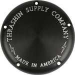 Thrashin Supply Co Classic Derby Cover For Harley Davidson FLDE 1750 2018-2020 - Black