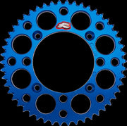 Renthal Ultralight Sprocket For Suzuki RM 80 1989-2001 Rear 50T - Blue