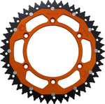 Moose Racing Dual Sprocket For KTM Duke 400 1994-1995 Rear Orange 49T