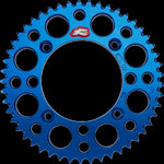 Renthal Ultralight Sprocket For Suzuki RM 80 1989-2001 Rear 49T - Blue