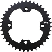 Moose Racing Steel Sprocket ATV For Honda ATC250R LC 1986 Rear Black/Zinc Plated 39T - Black/Zinc Plated