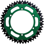 Moose Racing Dual Sprocket For Kawasaki KDX175 1980-1982 Rear Green 49T - Green