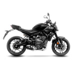 LeoVince LV-10 Full Black Full Exhaust System For Yamaha MT-07 ABS 2020-2026