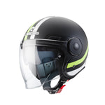 Caberg Uptown Chrono Helmet Matt Black/Yellow/Fluro