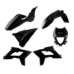 Polisport Restyle Plastics Kit For Beta RR 125 2018-2019 - Black