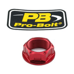 Pro Bolt Aluminium Top Yoke Nut For Honda CB1000R 2008-2021 - Red