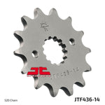 JT Sprocket For Suzuki RG 250 C 1986-1988 Front 14T