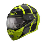 Caberg Duke 2 Impact Flip Up Helmet Yellow/Fluro/Black