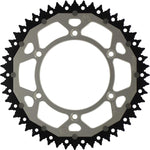 Moose Racing Dual Sprocket For KTM Duke 400 1994-1995 Rear Silver 52T