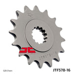 JT Sprocket For Yamaha FZR 400 1986 Front 16T