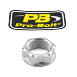 Pro Bolt Aluminium Top Yoke Nut For Yamaha FJR 1300 2001-2005 - Silver