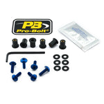 Pro Bolt Aluminium Screen Bolt Kit For KTM Adventure 900 2006-2010 - Blue