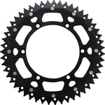 Moose Racing Dual Sprocket For Kawasaki KDX175 1980-1982 Rear Black 51T