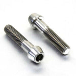 Pro Bolt Brake Caliper Pinch Bolt Set Titanium For Aprilia RSV4 1000 RF ABS 2015-2018 Rear - Silver