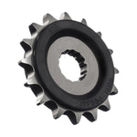 JT Front Rubber Cushioned Sprocket For Yamaha DT125R 1988-2002 Front Black 16T