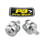 Pro Bolt Spools For KTM Duke 125 ABS 2014-2016 - Silver