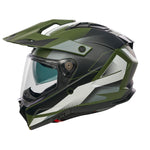 Spada Trailhawk Raptor Adventure Motorcycle Helmet - Green