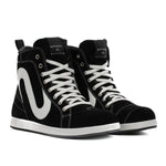 Spada Strider S Waterproof Trainer Style Motorcycle Boots - Black/White
