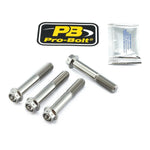 Pro Bolt Race Spec Titanium Brake Caliper Mount Kit For Ducati 1098 2007-2008 Front - Silver