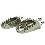 Scar Evolution Foot Pegs For Honda CR125 2002-2007 - Silver