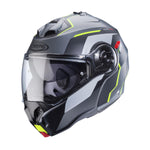 Caberg Duke Evo Move Matt Gun Metal Black Yellow Helmet