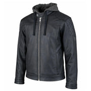 Spada Lambert Rev 2 Leather Motorcycle Jacket - Black