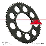 JT Sprocket For Mh Duna 125 2010 Rear Black 56T